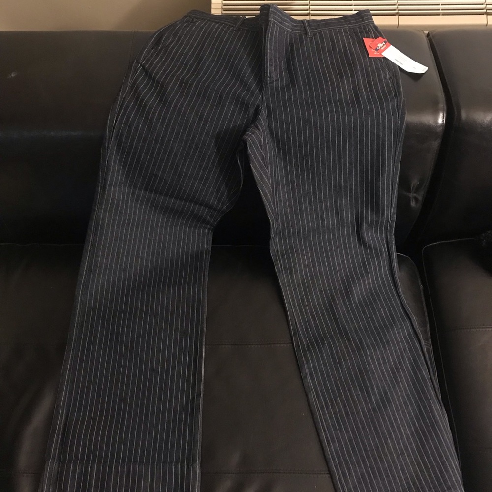 CHAPS BRAND NEW PINSTRIPED JEANS!! Tags.Tags.Tags